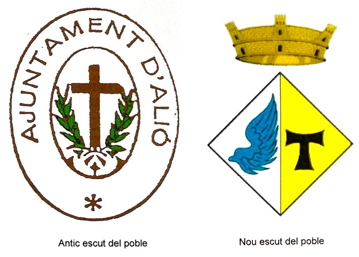 Antic escut d'Alió