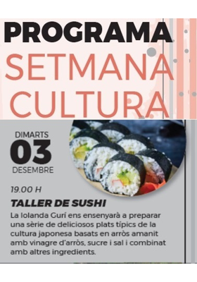 TALLER DE SUSHI