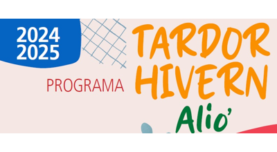 Nou Calendari d'activitats Tardor-Hivern 2024 d'Alió