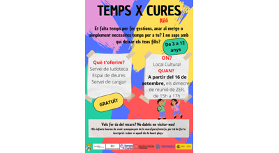 Servei Temps x Cures a Alió